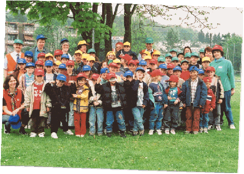 Gruppenbild Ferienclub 2001